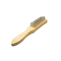 Wooden Handle Brass Brush in polishing  and rust remover brush