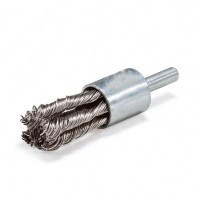 Stainless Twisted Knot Wire Solid Polishing End Brush